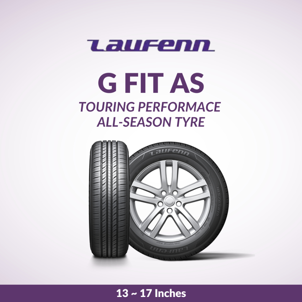 BAN MOBIL STANDAR TUBELES LOKAL BERKUALITAS UKURAN 15 235/75R15 XL 109T LH41 LAUFENN G FIT AS