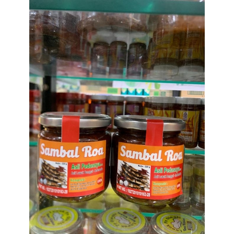 

sambal ikan roa khas Luwuk Banggai