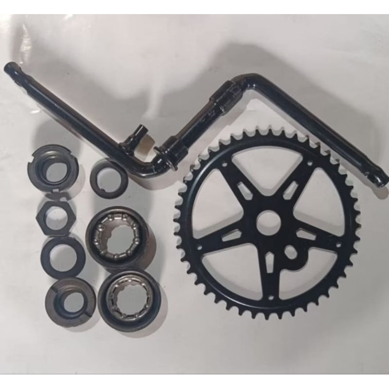 Crank Set Sepeda Bmx 44T Piringan Senyawa Set Bmx 44T