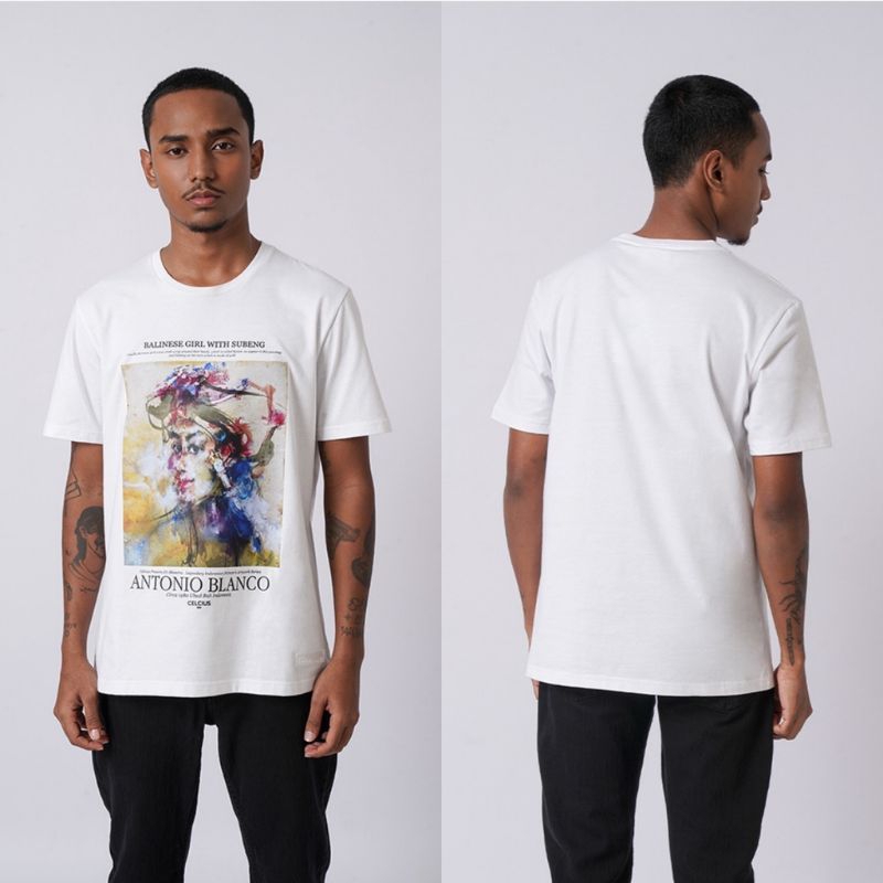 Celcius kaos lengan pendek white unisex _ kaos distro