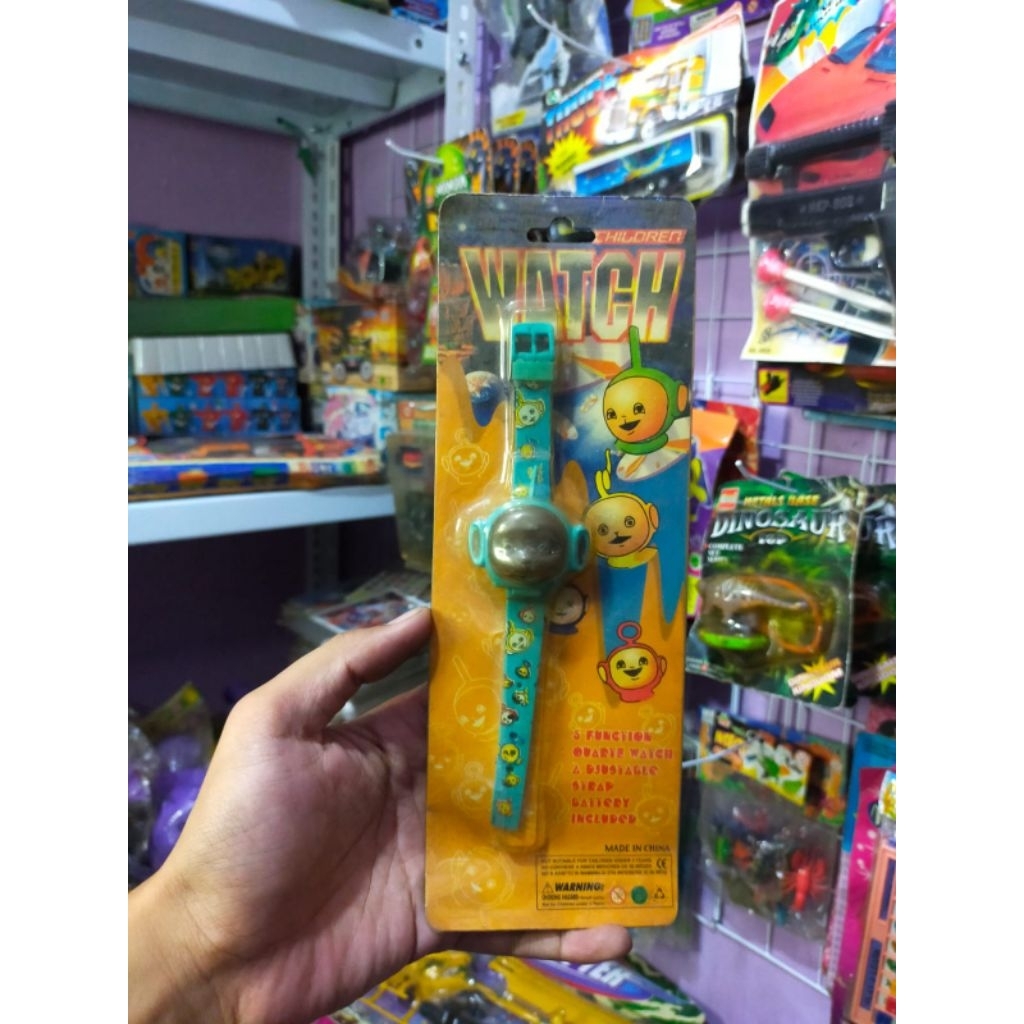 jam tangan jadul karakter Teletubbies