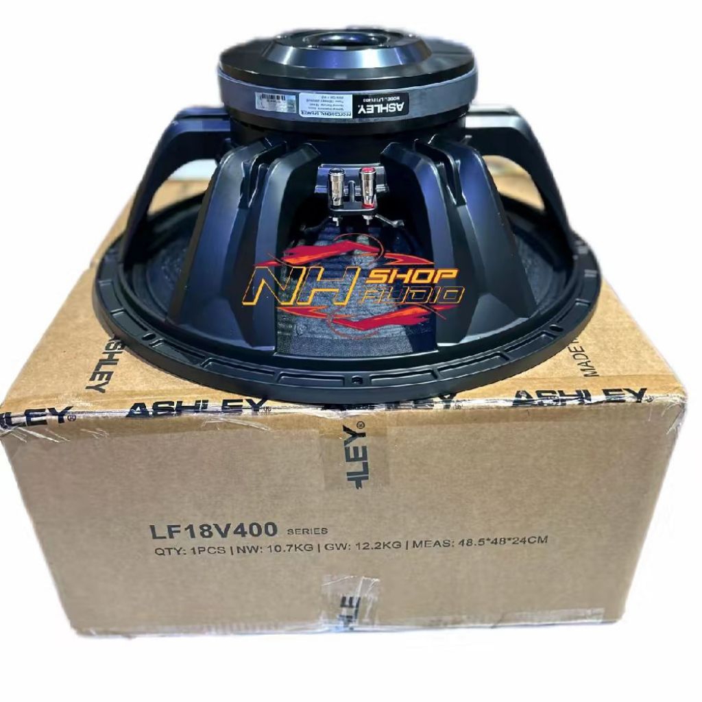 Speaker Ashley LF18V400 LF 18 V400 LF 18V400 Original 18 inch 18 inchi Sub Low 1000-2000 Watt Coil 4