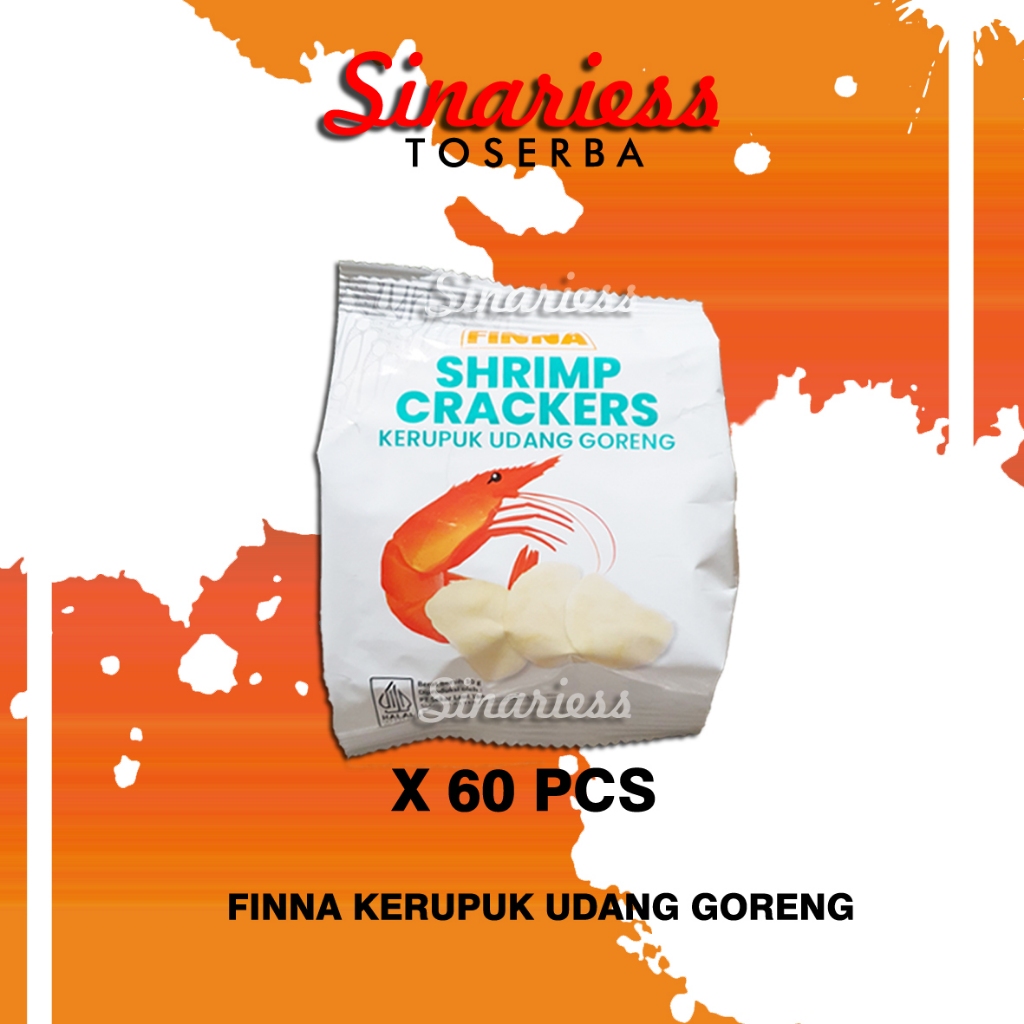 

Ukf5Pc6F4H (Kuliner.Kita) Finna Kerupuk Udang & Kerupuk Bawang Siap Makan 10Gr