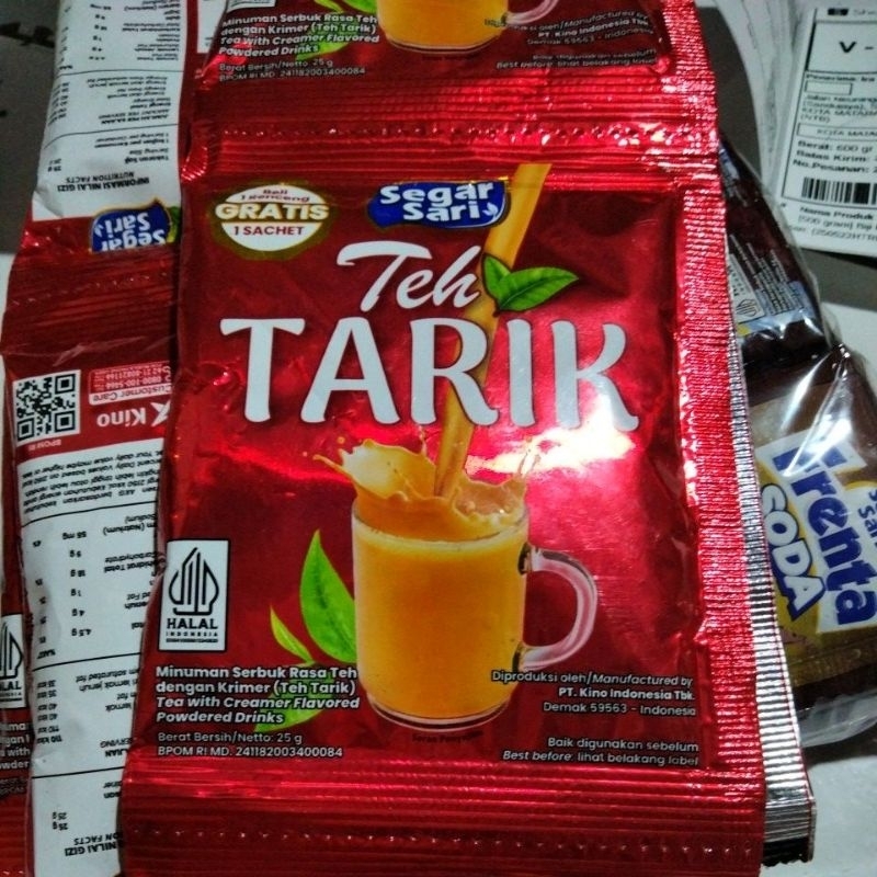

[25 gram x 10] segar sari teh tarik