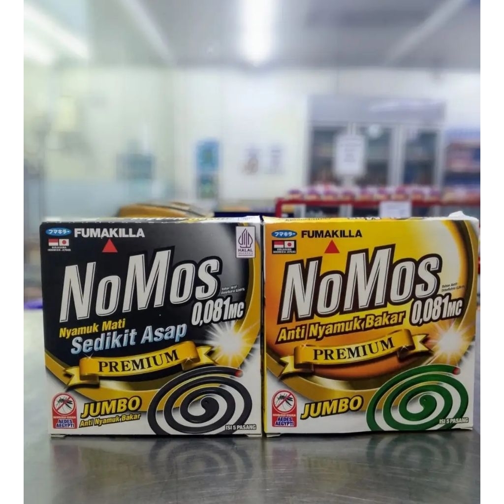 nomos jumbo anti nyamuk sedikit asap fumakilla