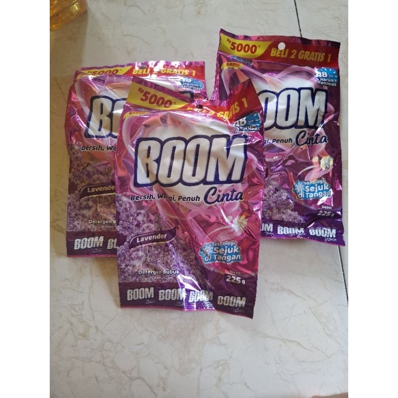 sabun boom detergen 3 pcs