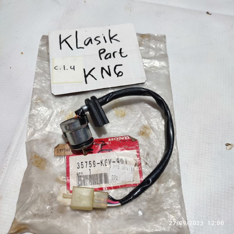 Switch swit indikator netral gigi honda supra x 100 x100 original ahm japan 35759 kev 901