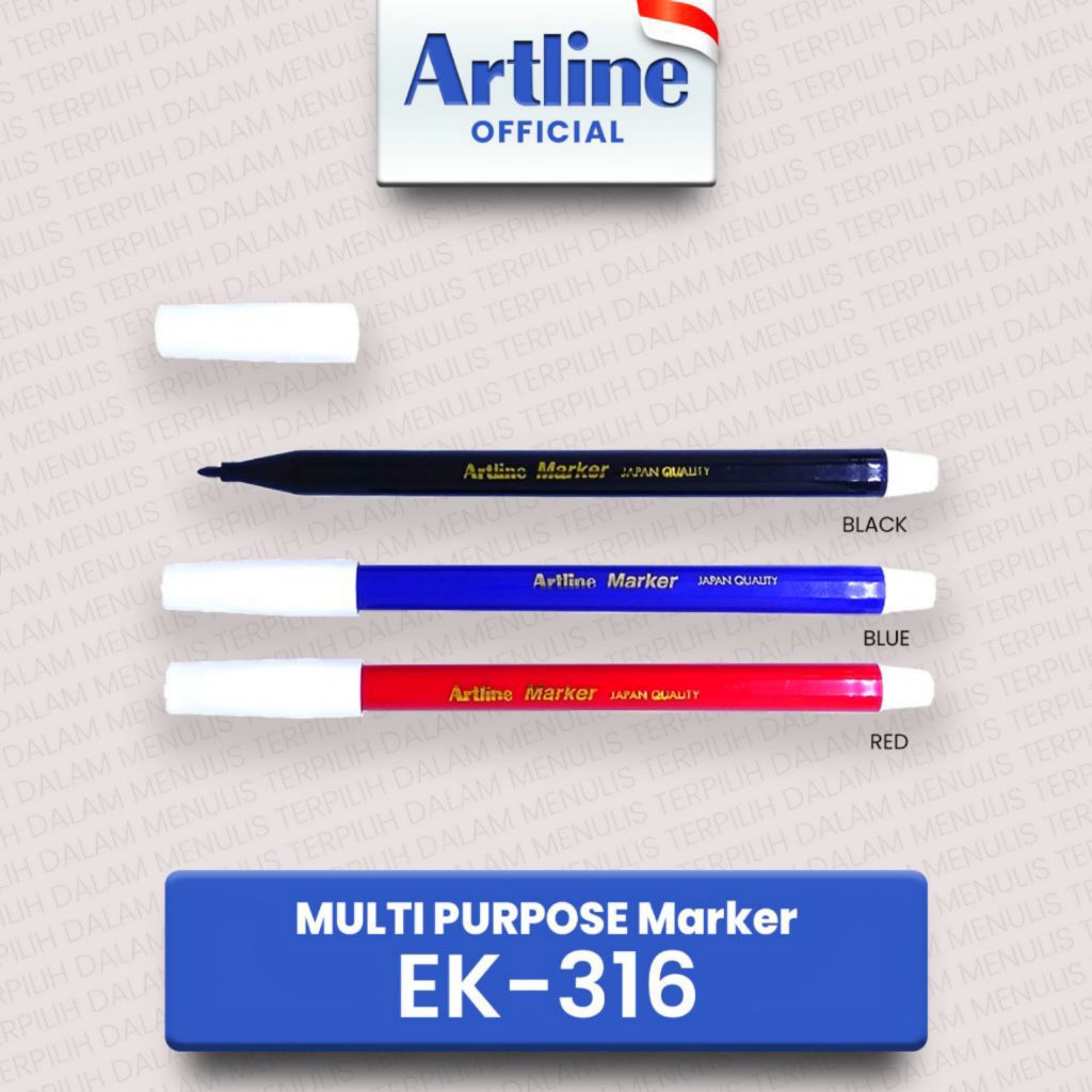 

Spidol Kecil Artline 316 | Permanent Marker Halus untuk Label & Tulis