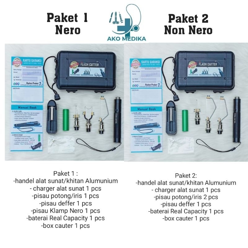 Alat Khitan Leser Couter Cauter Portable FASTCUTTER / PAKET Alat Sunat Laser FAST CUTTER
