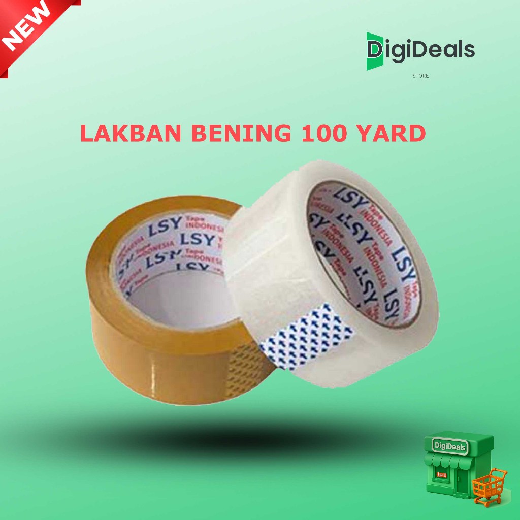 

Lakban Bening 100 Yard