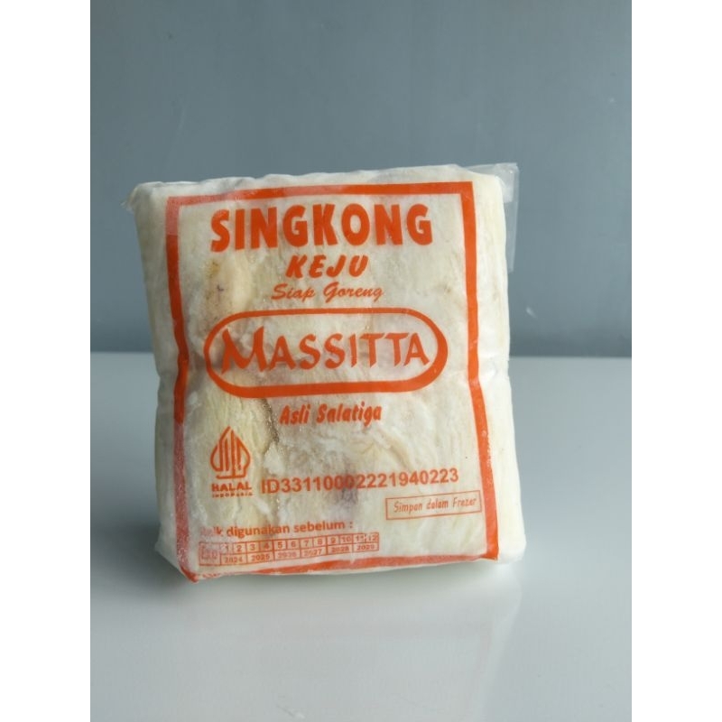 

Singkong Keju Massita - Kemasan Frozen- Enak - Gurih
