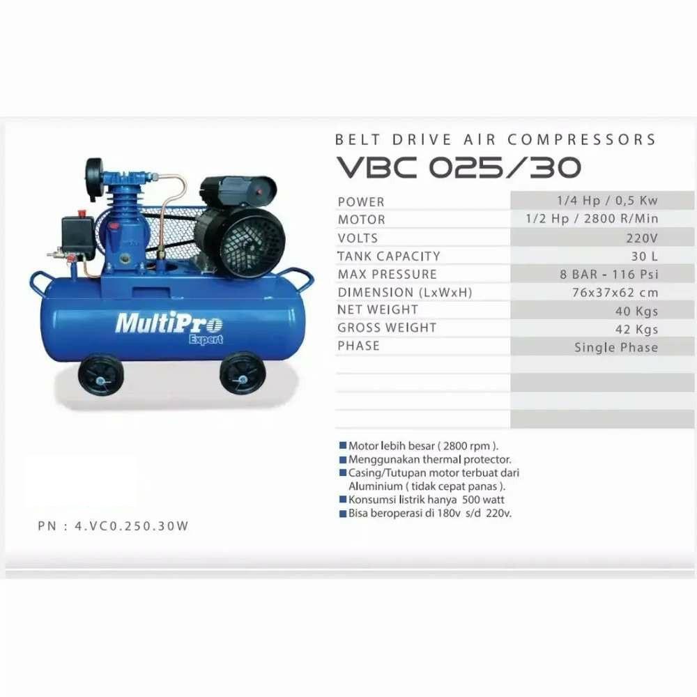 MULTIPRO VBC 025 / 30 KOMPRESOR