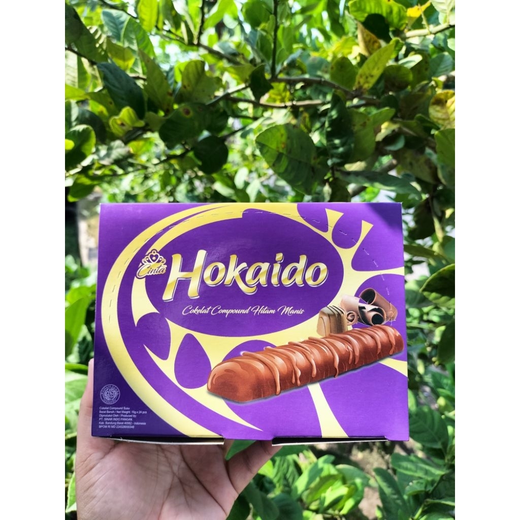 

Hokaido cokelat compound isi 24