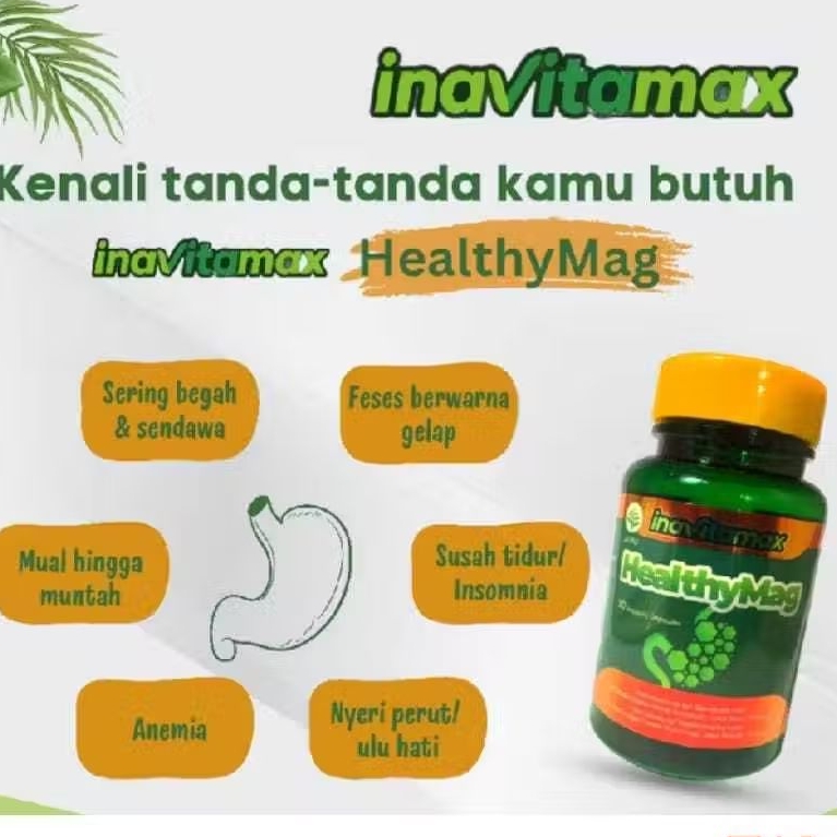 [SIAP KIRIM] INAVITAMAX HEALTHYMAG (PENYEMBUHAN IRITASI PADA LAMBUNG)