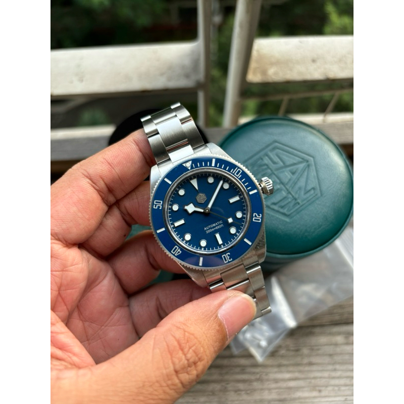 San Martin SN008G + rubber strap