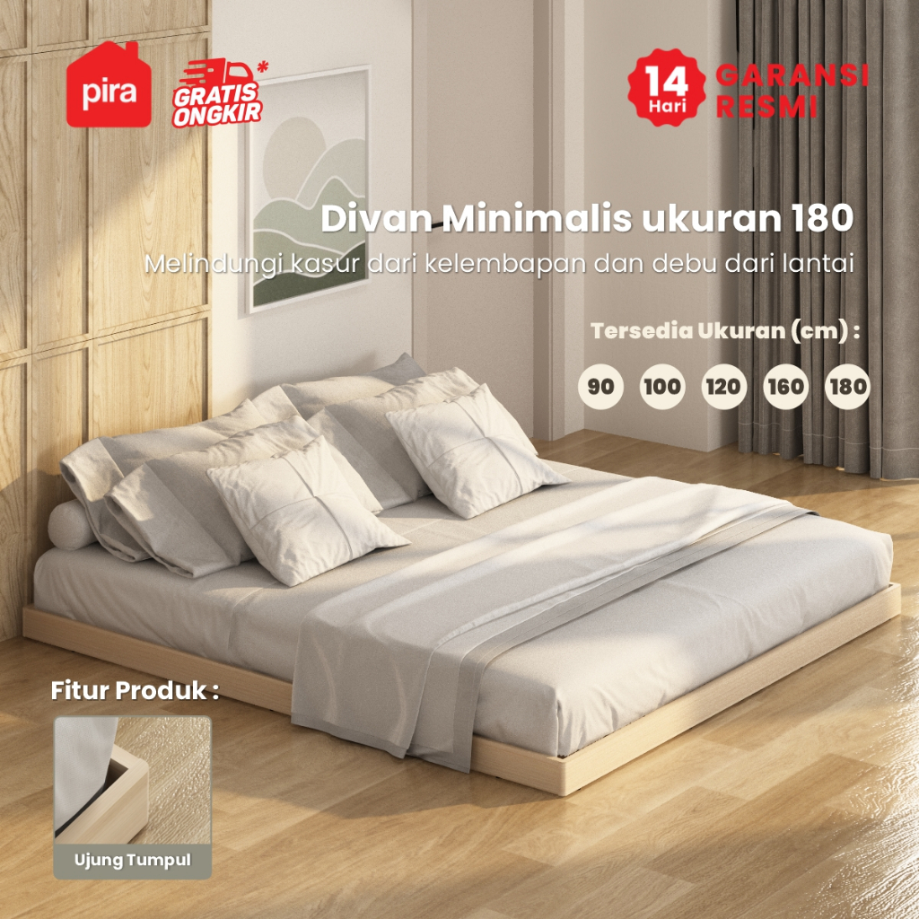 Pira - Nest BD180 Dipan Lesehan / Alas Tempat Tidur / Tatakan Dipan / Ranjang