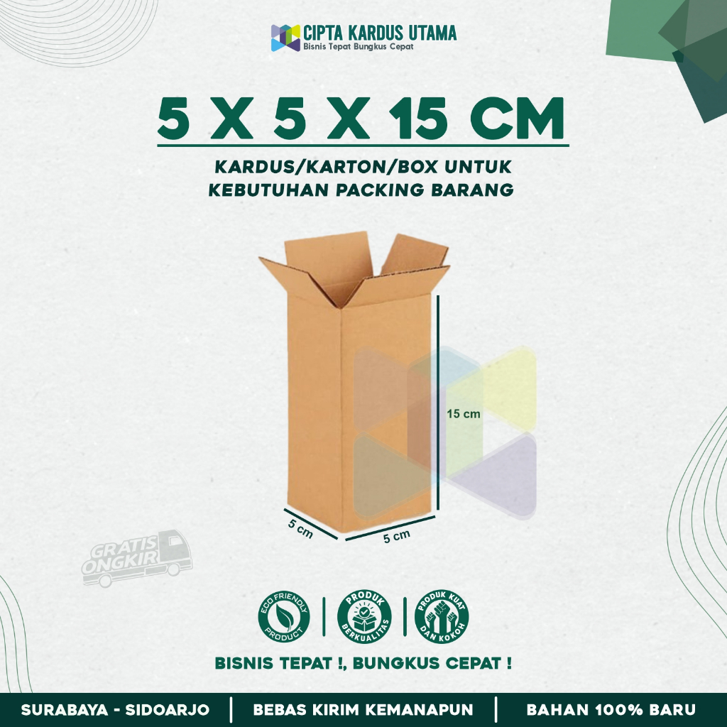 

Kardus Packing 5x5x15 | Box Packing | Karton Packing