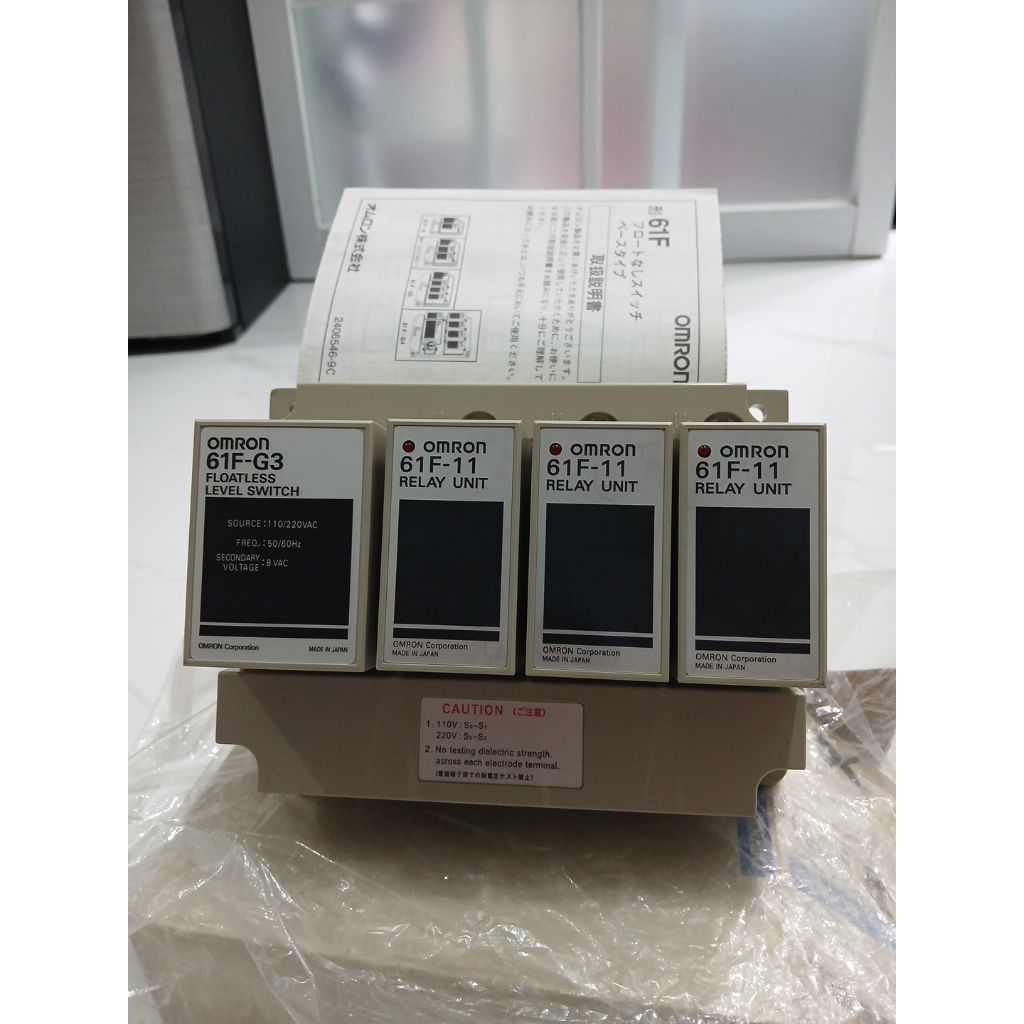 WLC OMRON 61F-G3 FLOATLESS LEVEL SWITCH 61F-11