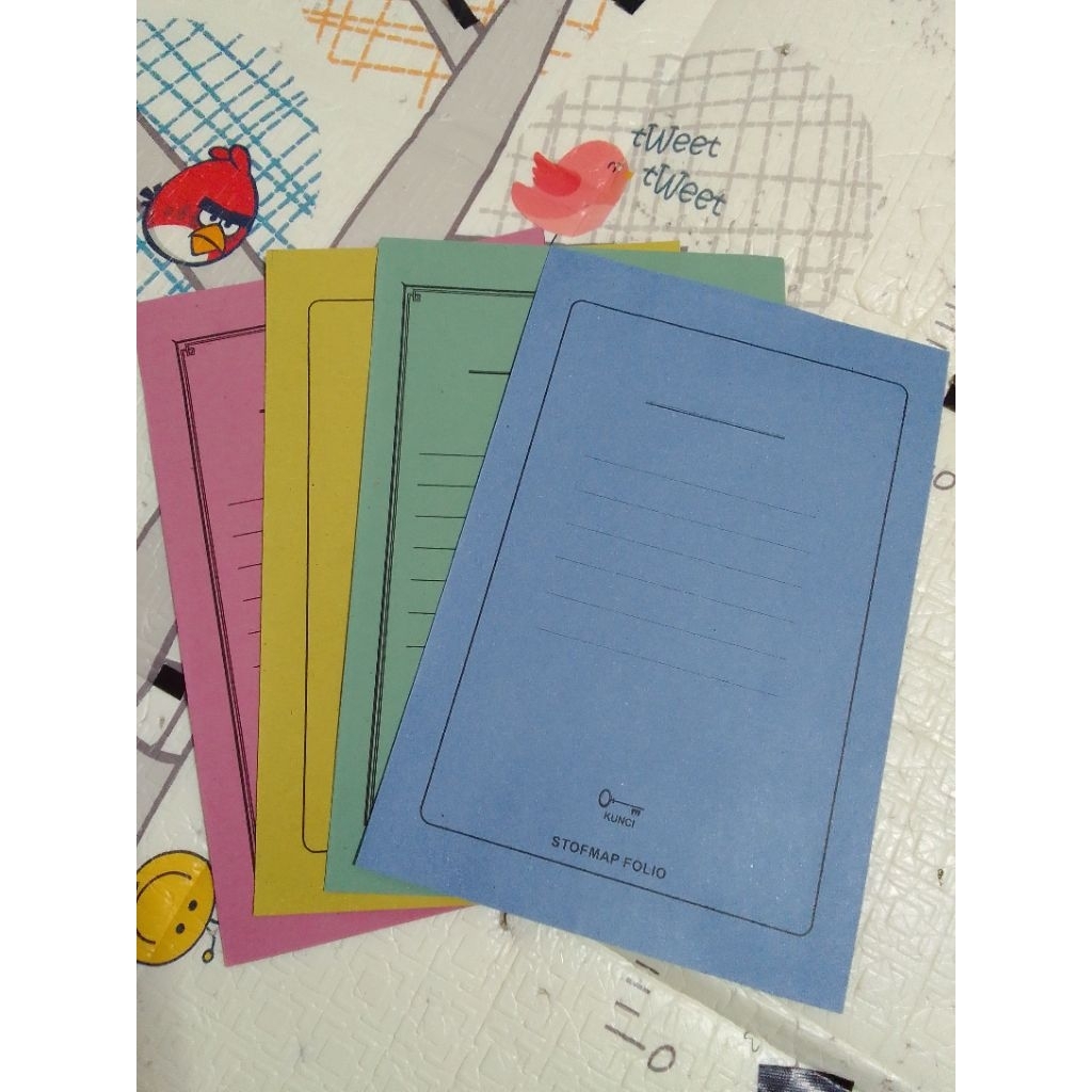 

(5 PCS) MAP KERTAS TIPIS / STOFMAP UKURAN FOLIO(F4)