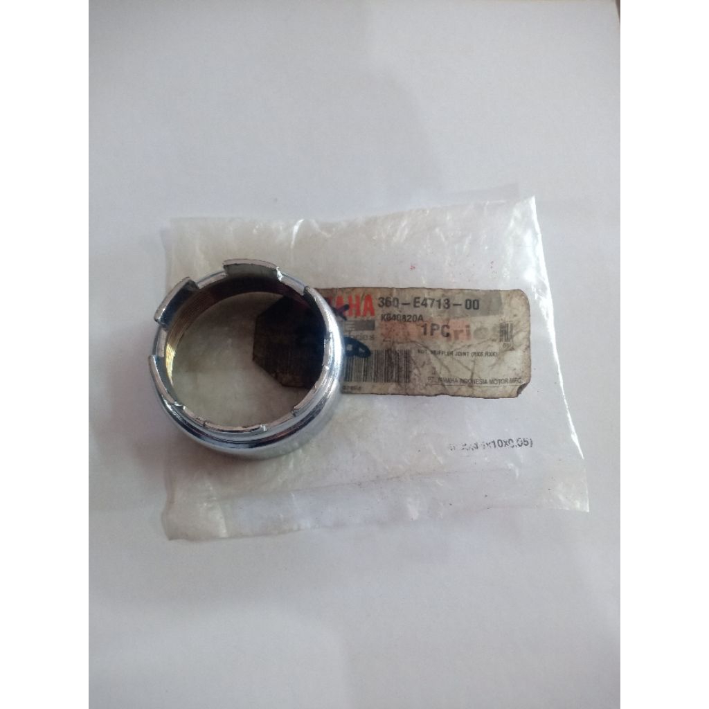 NUT MUFFLER JOIN - MUR SAMBUNGAN KNALPOT YAMAHA RXS RXK RXKING ORIGINAL | 360-E4713-00
