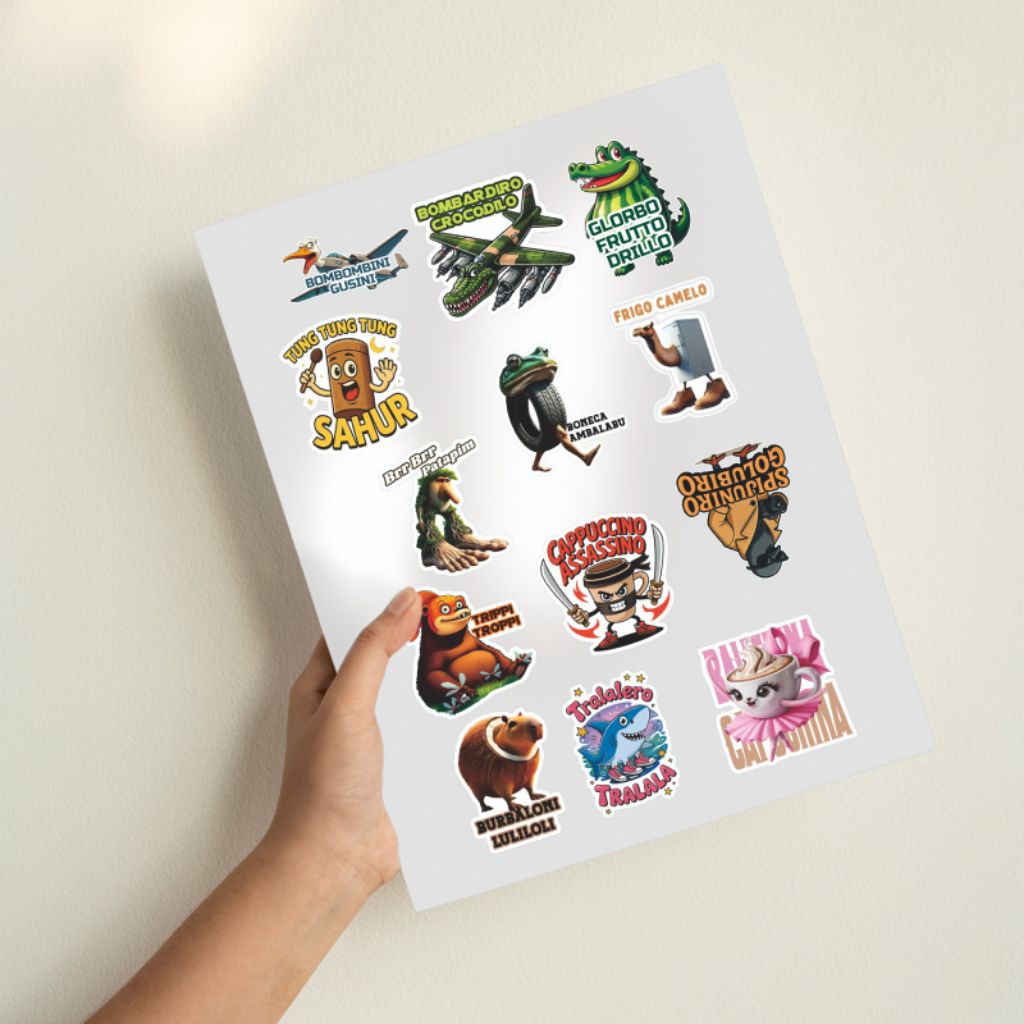 

Sticker Tumblr Anomali stiker laptop helm motor casing HP karakter tung tung sahur stiker vinnyl murah viral stiker die cut bahan vinnyl anti air