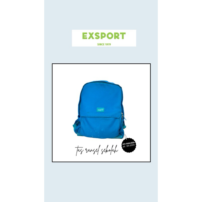 tas ransel sekolah export