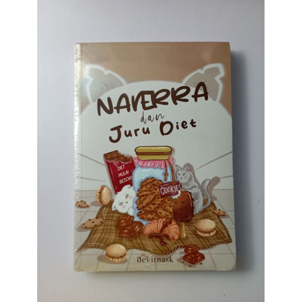 [BOOKED]Novel Naverra dan Juru Diet devitnask akad preloved murah hard cover