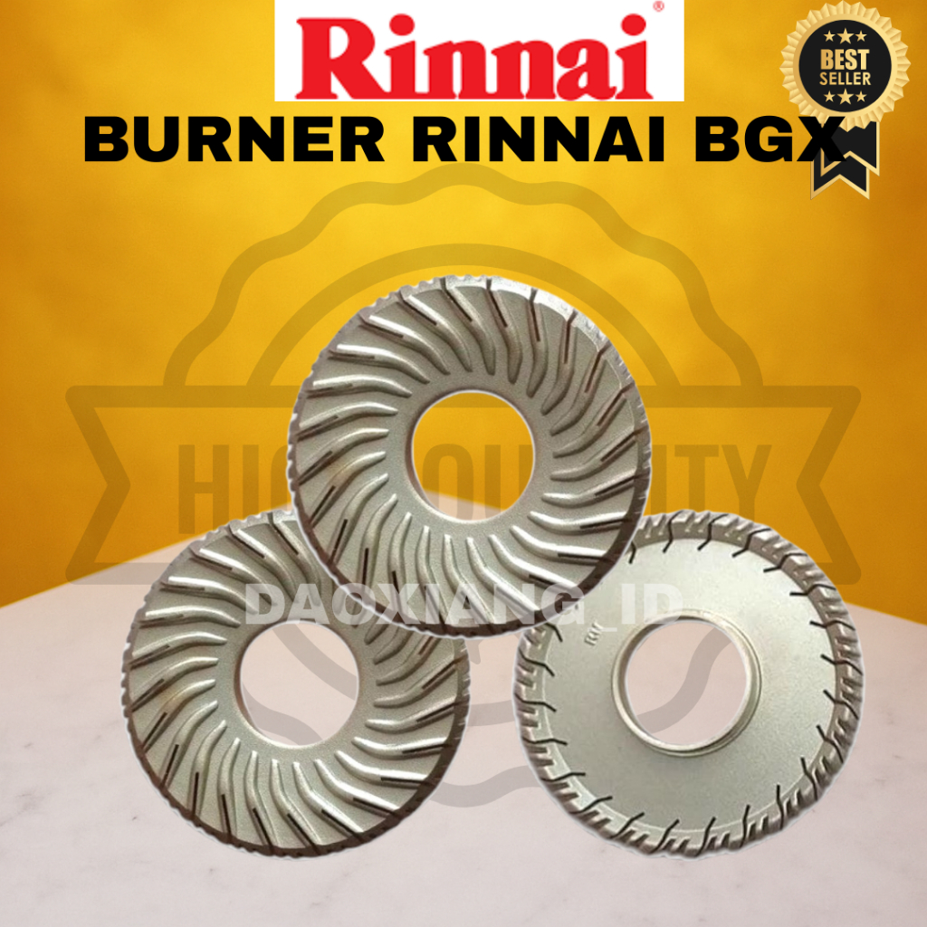 Burner Rinnai Model Matahari – Kuningan Asli Kompor Rinnai BGX