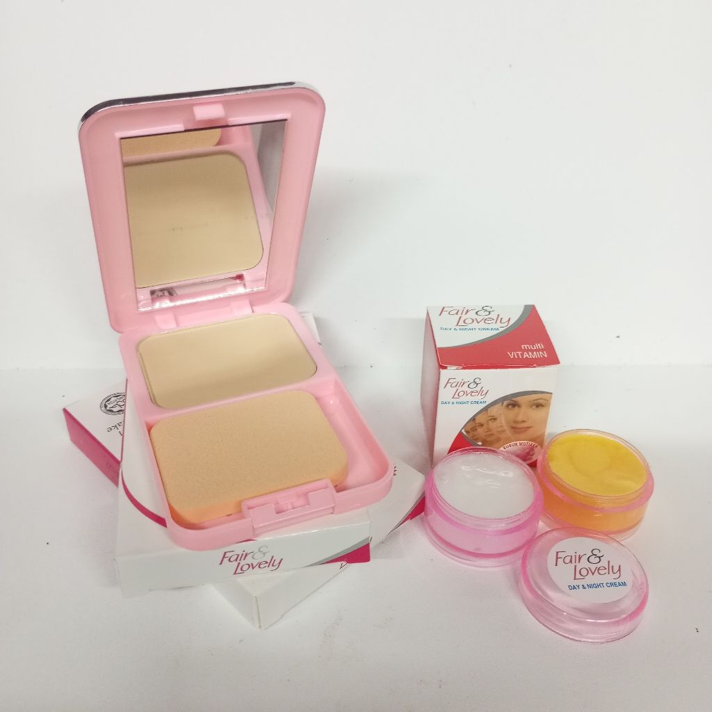 2in1 Paket Krim Dan Bedak Fair Lovely ori