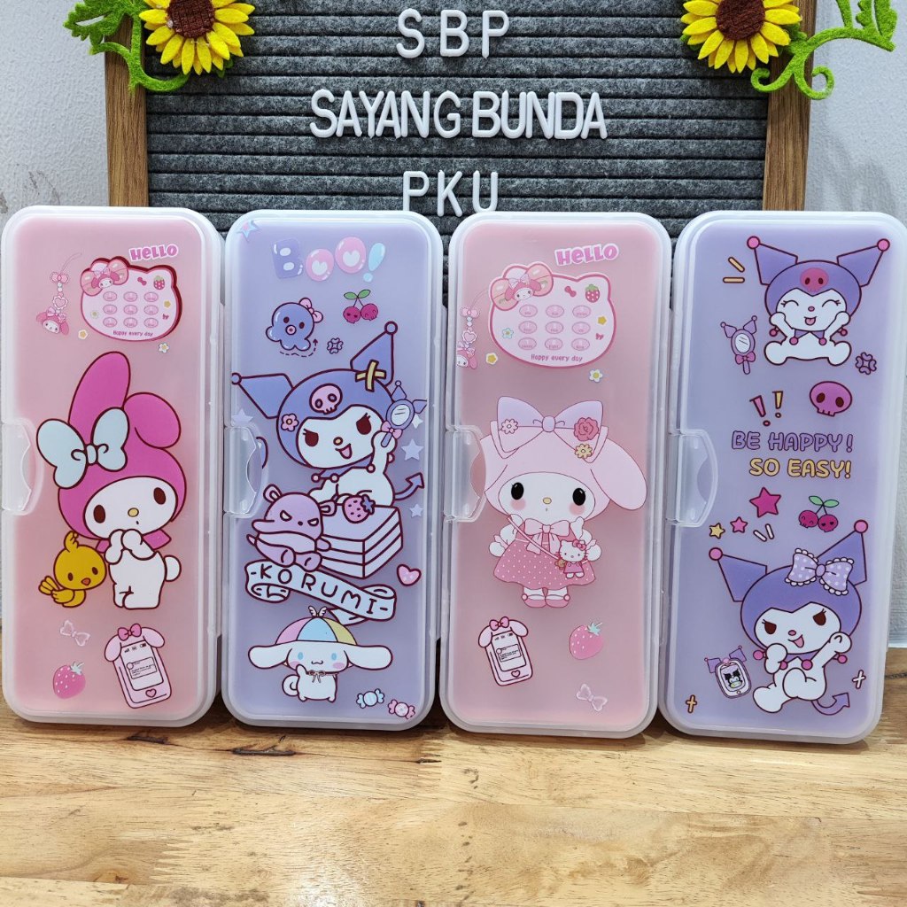 

KOTAK PENSIL ANAK KARAKTER LUCU | TEMPAT PENSIL
