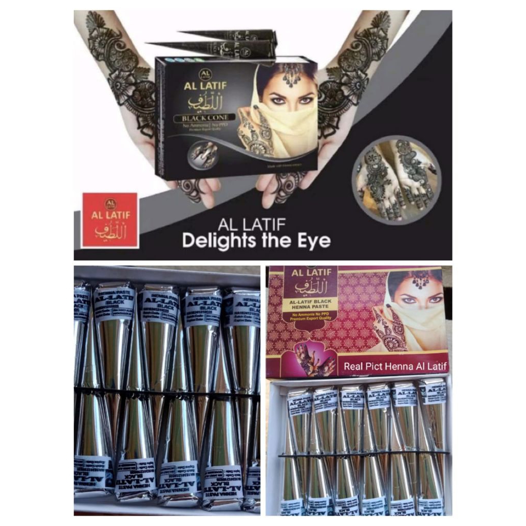 Hena Al Latif Hitam Halal