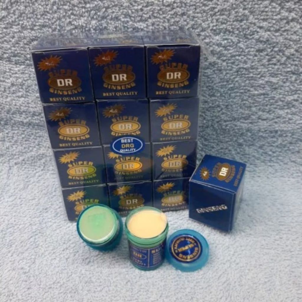 12PC Cream biru dr ginseng original super