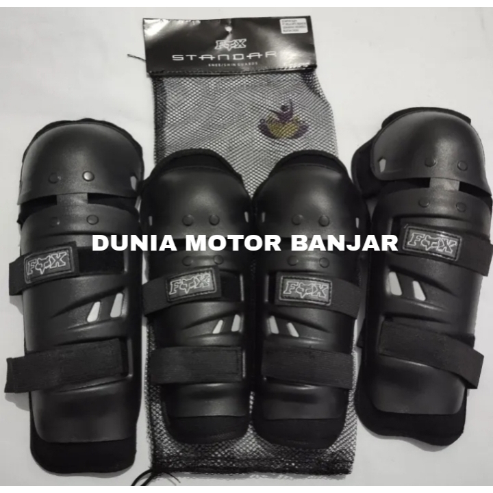 DEKER FOX Deker Lutut Motor - Pengaman Lutut Motor - Dekker Decker Protektor Pelindung Lutut Siku Mo