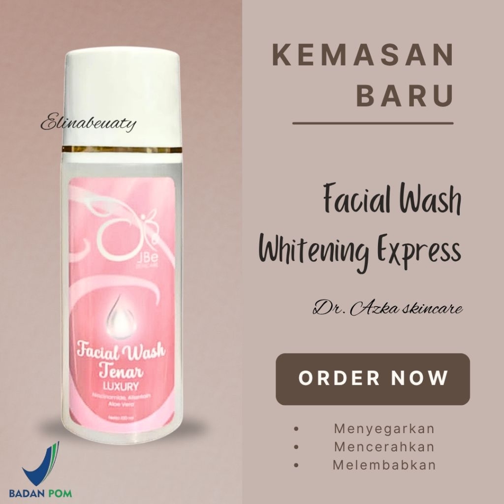 FACIAL WASH WHITENING EXPRESS DR. AZKA SKINCARE