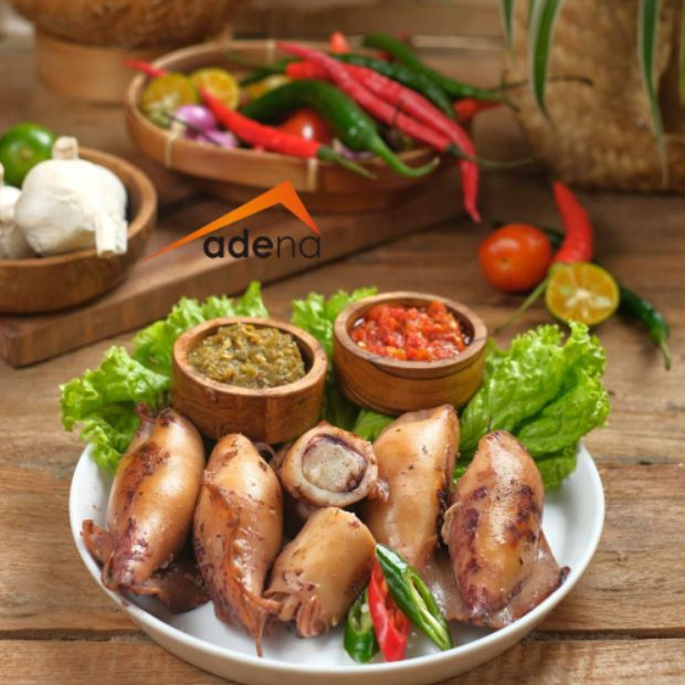 

Cumi isi / cumi isi olahan ikan 300 gr