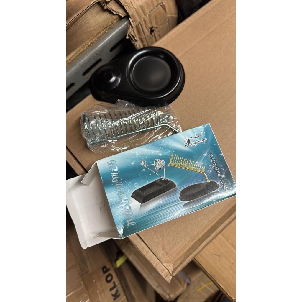 dudukan solder tatakan solder