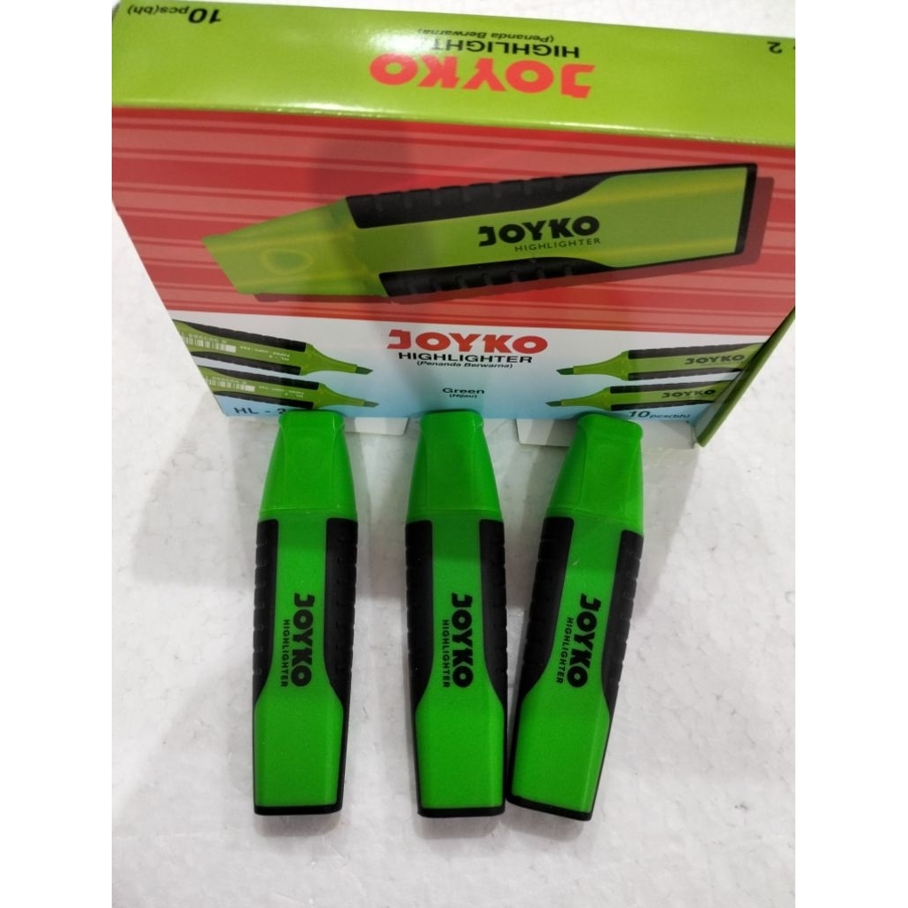 

HIGHLIGHTER HL2 HIJAU MERK JOYKO