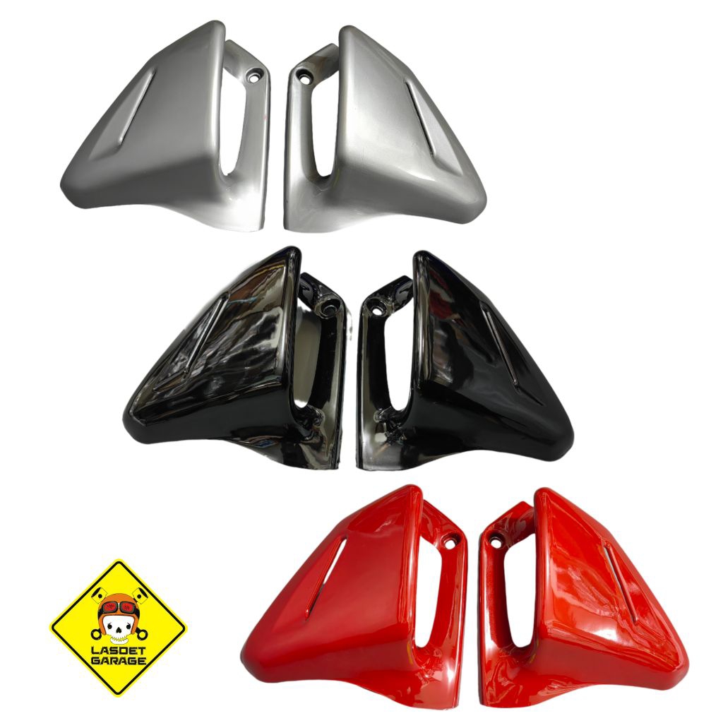 COVER TANGKI KUPINGAN SAYAP TIGER 2000 LAMA LAWAS IMPORT DETAIL MIRIP ORIGINAL HITAM MERAH SILVER SE