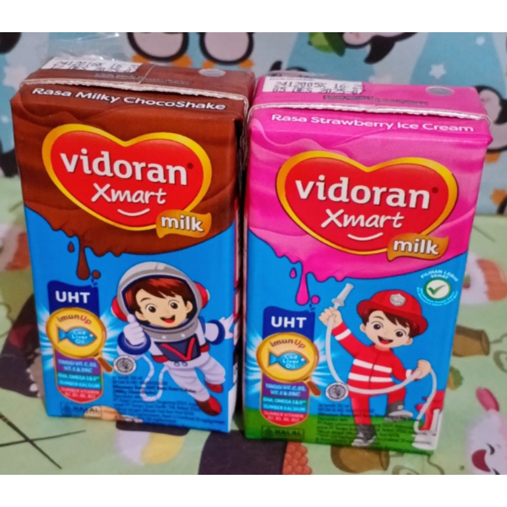 

Vidoran X-mart UHT 110ml Coklat dan Strawberry