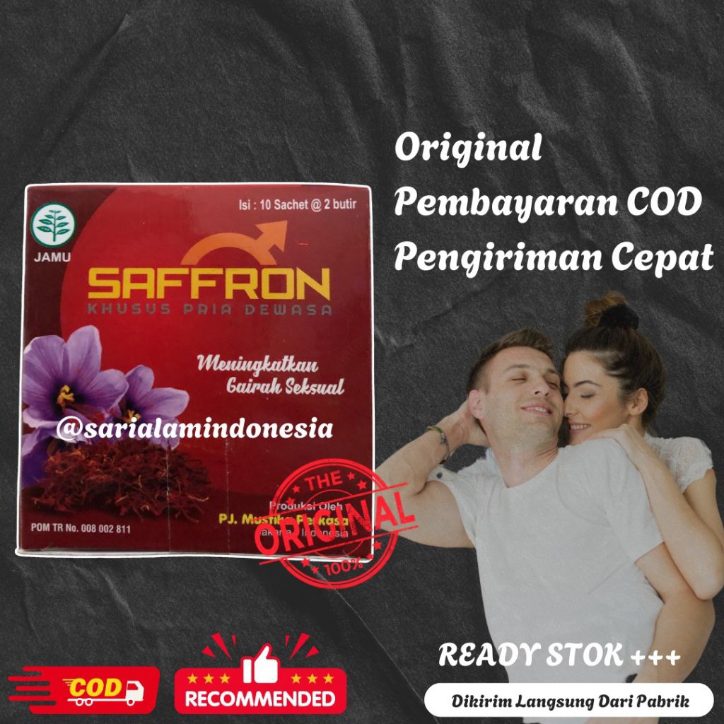 

Bunga Saffron Kapsul Original 100% Asli