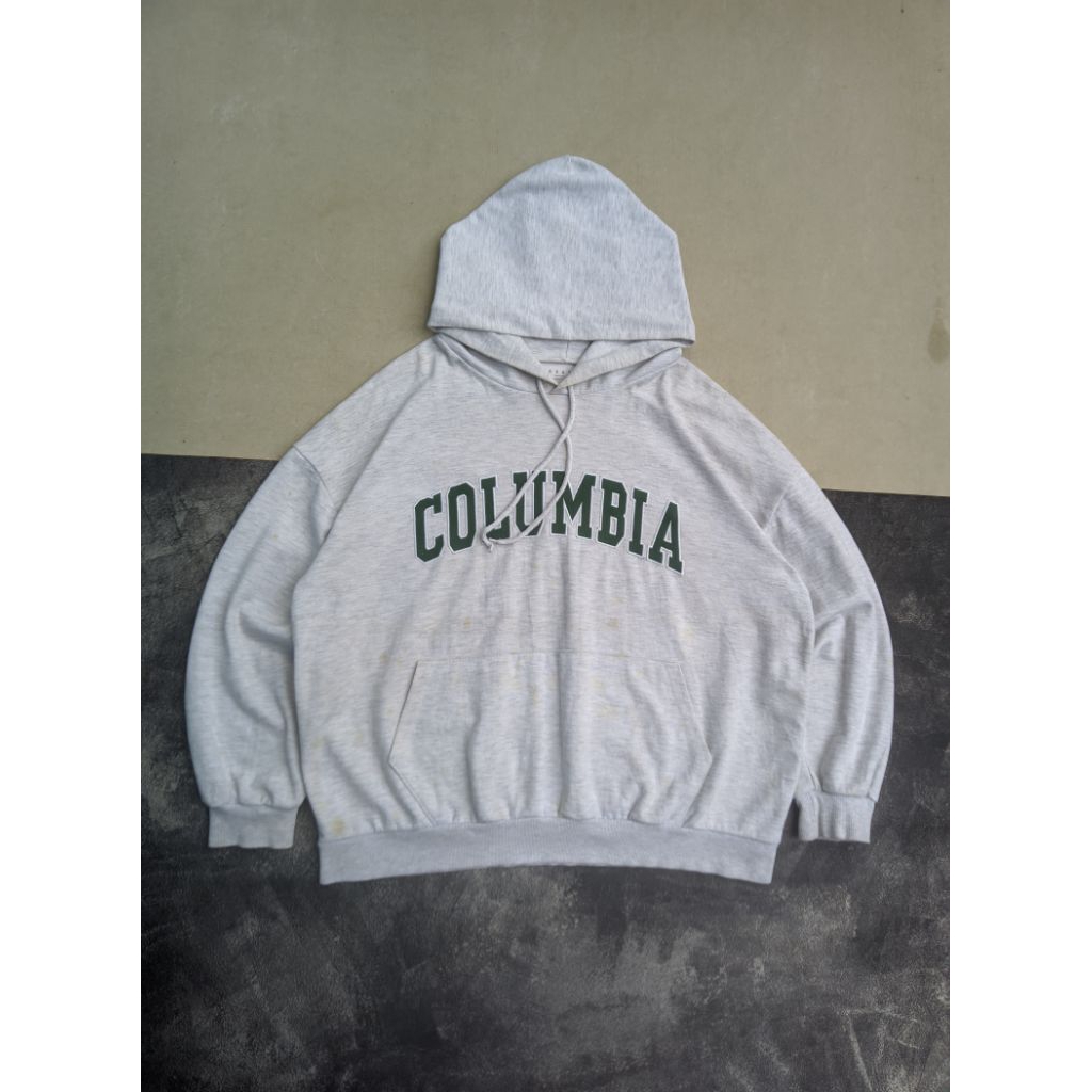 HOODIE COLUMBIA GREY & GAP OLIVE