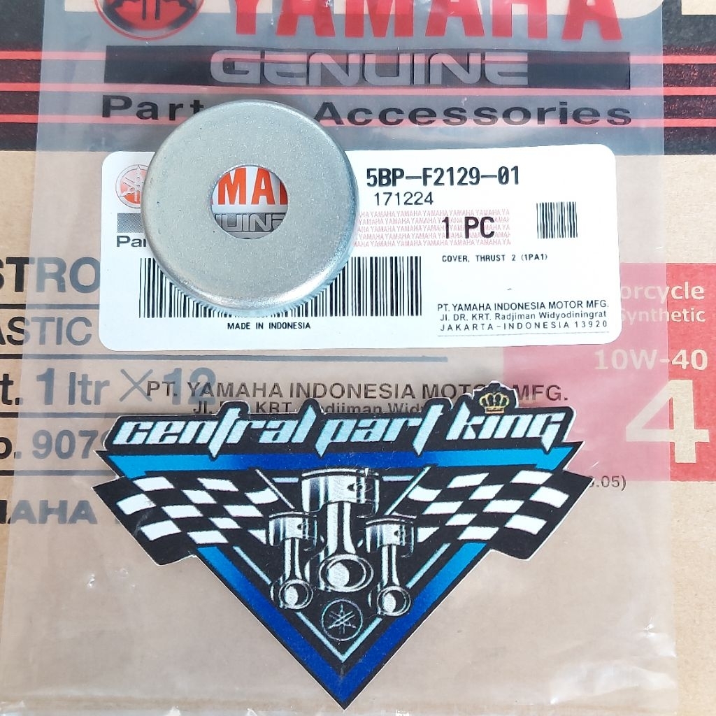 COVER THRUST, RING TUTUP BUSH ARM RXZ, F1ZR, SCORPIO, VIXION ORIGINAL YAMAHA 5BP-F2129-01 00 55K-221