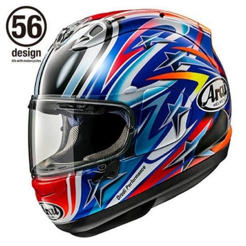 HELM ARAI RX7X NAKANO RABBIT RED JAPAN