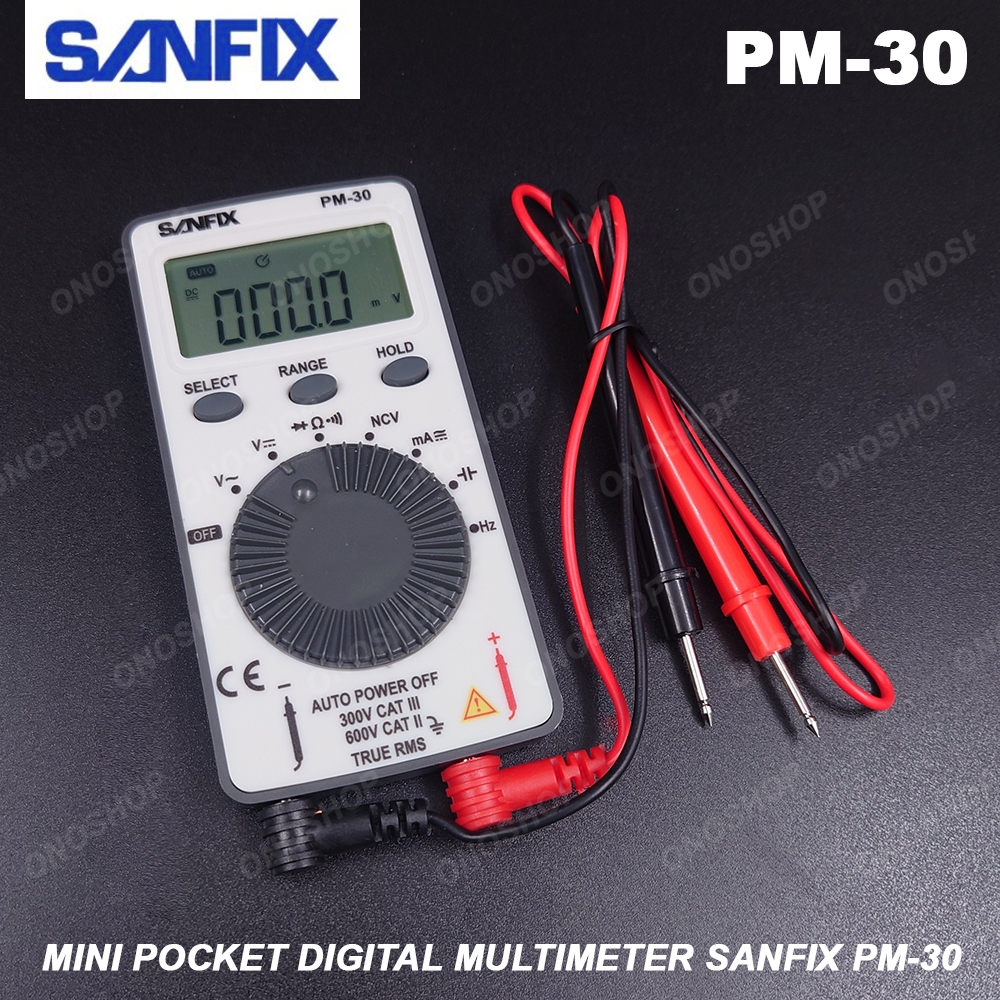 Mini Pocket Digital Multimeter Sanfix PM-30