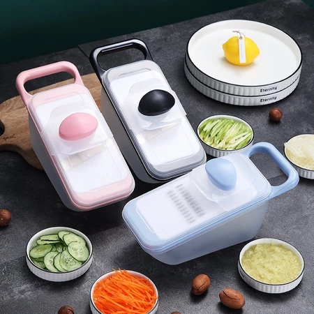 Parutan Sayur Dan Buah Multifungsi Pengiris Serbaguna Pemotong Kentang Wortel