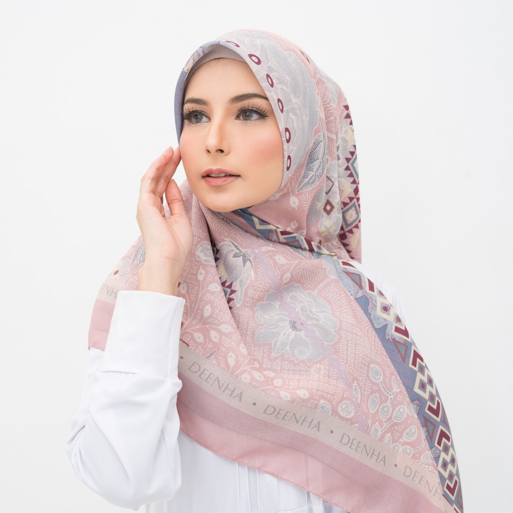 Citra Kirana Voal Ultrafine Premium Design 2 Warna dalam 1 Hijab