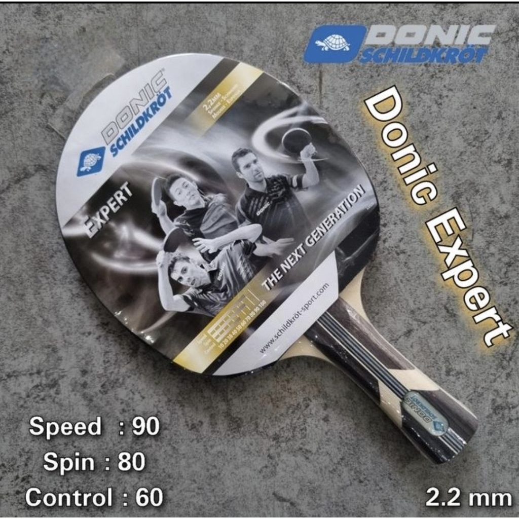 BAT BET PINGPING TENIS MEJA DONIC SCHILDKROT EXPERT. ORIGINAL