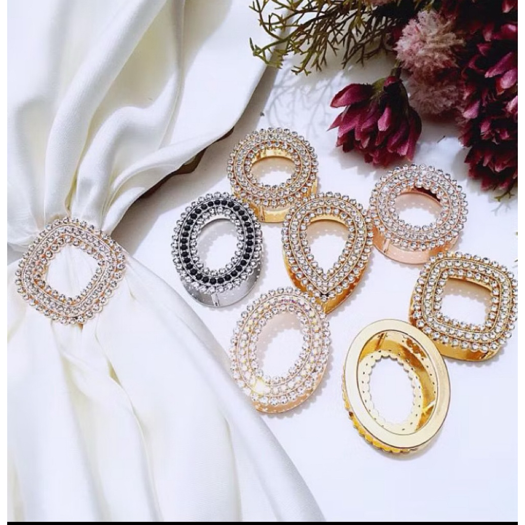 ring hijab/ring hijab mewah/ring hijab terbaru/accessories hijab