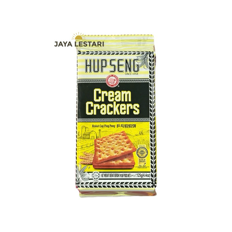 

Hup Seng Cream Crackers Biskuit (125g)