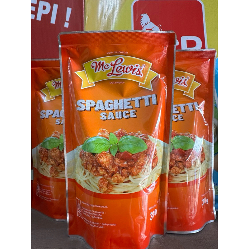 

mc lewis spaghetti sauce 310gr